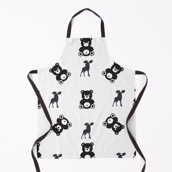 Item preview, Bear & Moose Pattern designed and sold by LifeNonchalant.