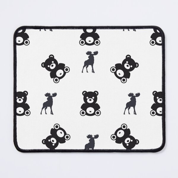 Item preview, Bear & Moose Pattern designed and sold by LifeNonchalant.