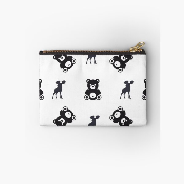 Item preview, Bear & Moose Pattern designed and sold by LifeNonchalant.