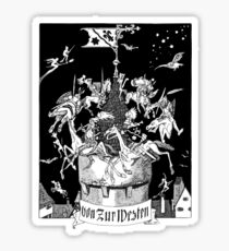 Fairytales, Knights, German Castles, Deutsche Kunst und Dekoration Sticker