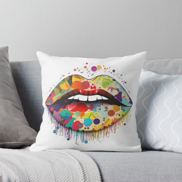 Item preview, Aquarela Colorful Sassy Lips designed and sold by pedrogag.