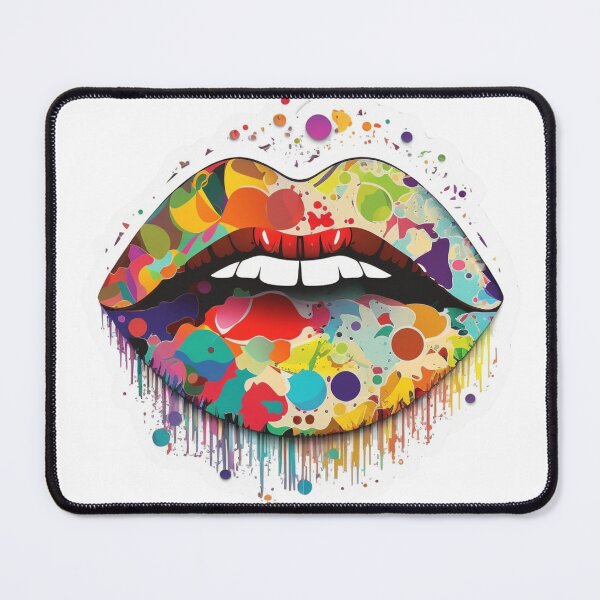 Item preview, Aquarela Colorful Sassy Lips designed and sold by pedrogag.
