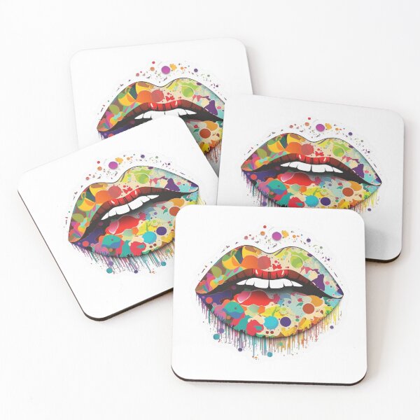 Item preview, Aquarela Colorful Sassy Lips designed and sold by pedrogag.