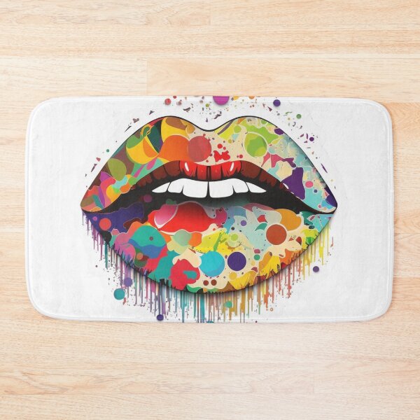 Item preview, Aquarela Colorful Sassy Lips designed and sold by pedrogag.