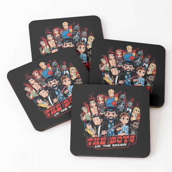 Item preview, Scott Pilgrim Vs The world meet THE BOYS designed and sold by Jonny-pearcey.