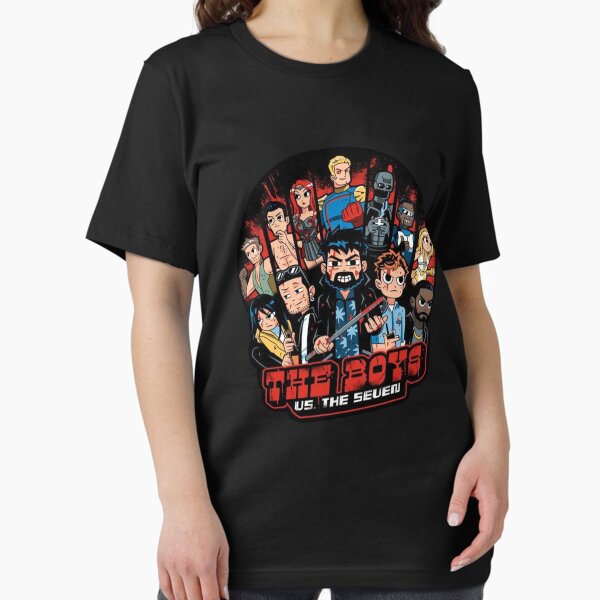 Item preview, Scott Pilgrim Vs The world meet THE BOYS designed and sold by Jonny-pearcey.