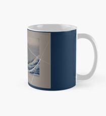 Hokusai Meets Fibonacci Classic Mug