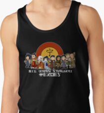 Große verdammte Samurai-Helden Tank Top