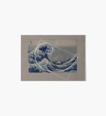 Hokusai Meets Fibonacci Art Board