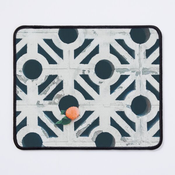 Item preview, Breeze Blocks Wall with Flower | Travel Architecture Photography designed and sold by Jacqueline Elise.