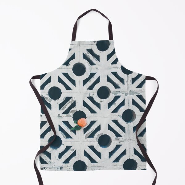 Item preview, Breeze Blocks Wall with Flower | Travel Architecture Photography designed and sold by Jacqueline Elise.