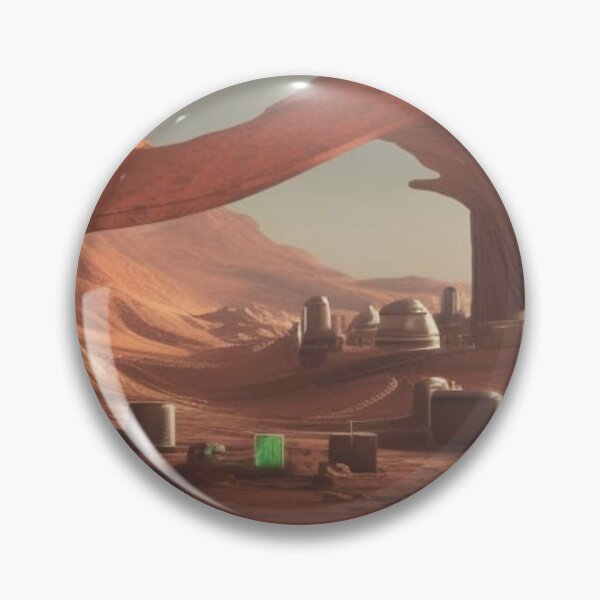 Item preview, Gas Station on Mars designed and sold by AllYouNeed99.