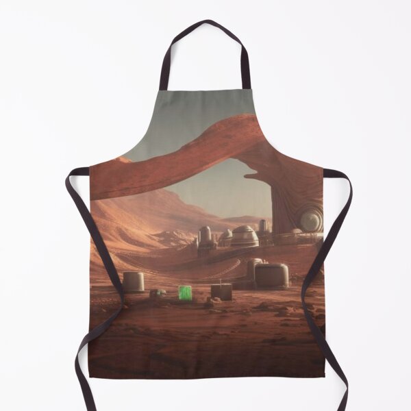 Item preview, Gas Station on Mars designed and sold by AllYouNeed99.