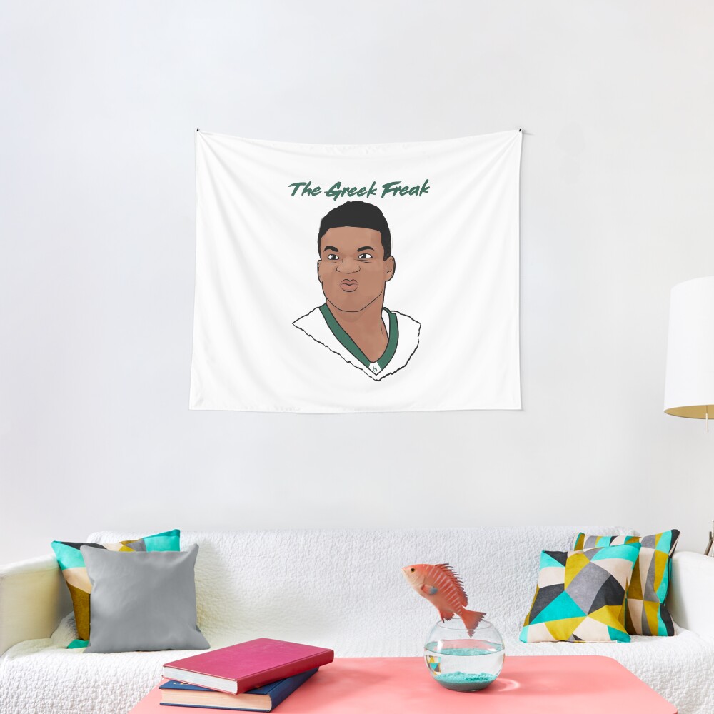 The Greek Freak Tapestry