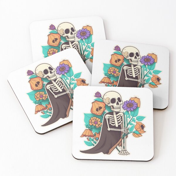 Item preview, Skull Flowers designed and sold by pedrogag.