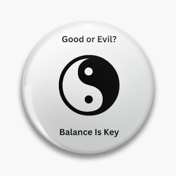 Item preview, Good or Evil? Balance is Key  designed and sold by DEDDesign.