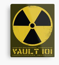 Vault 101 Metalldruck