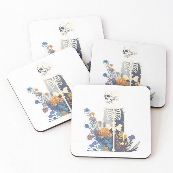 Item preview, Skull Flowers designed and sold by pedrogag.