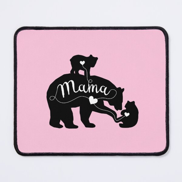 Item preview, Mama Bear and 2 cubs designed and sold by KARIMZAdraws.