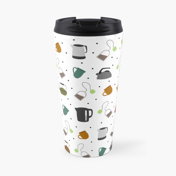 Tea Party Travel Coffee Mug