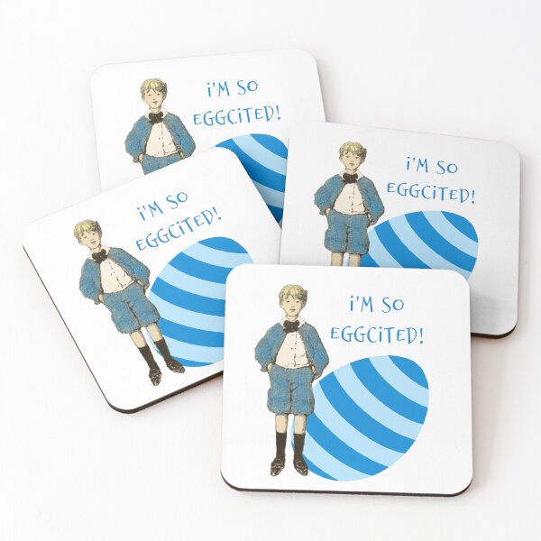 Item preview, I'm So Eggcited, V2! - Easter - Spring gift designed and sold by SSustainable.
