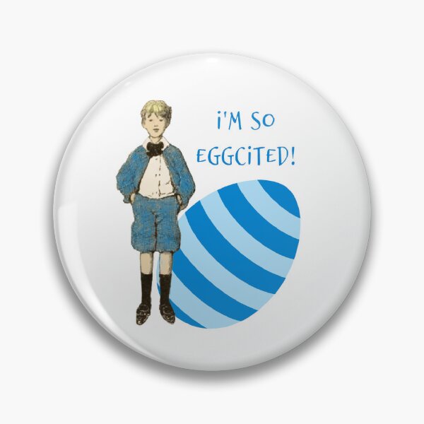 Item preview, I'm So Eggcited, V2! - Easter - Spring gift designed and sold by SSustainable.