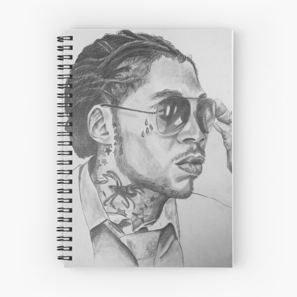 Item preview, Vybz Kartel drawing designed and sold by artistmariamali.
