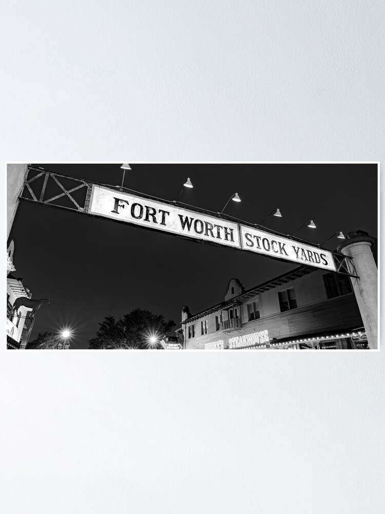 After Dark at the Fort Worth Stockyards