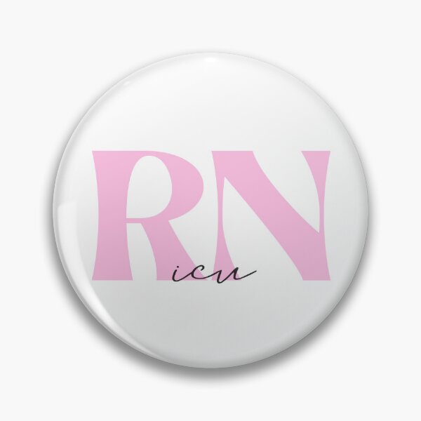 Item preview, ICU nurse pink minimalist aesthetic designed and sold by discodesignshop.