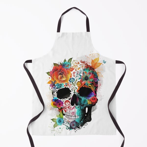 Item preview, Flower Sugar Skull Light - Floral Garden Skull designed and sold by AniMangArt.