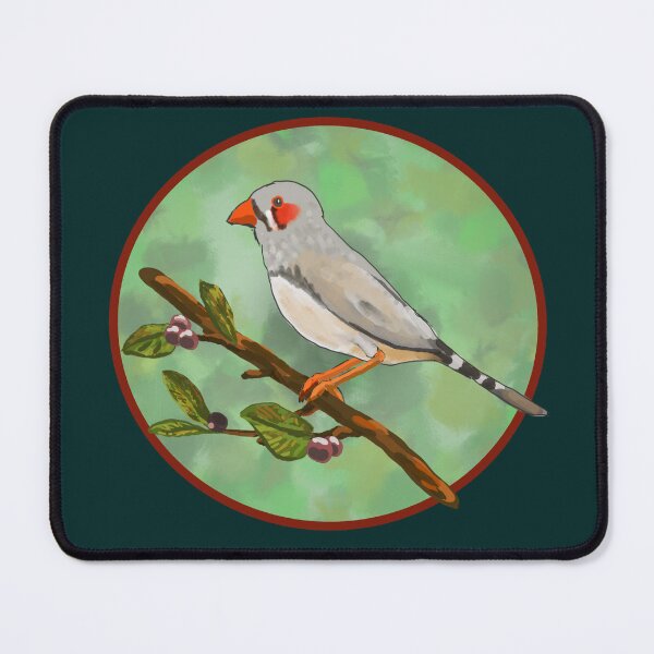 Item preview, Zebra Finch designed and sold by VerdeDoodleDuck.