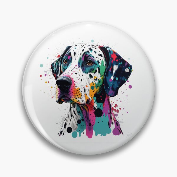 Item preview, Colorful Pop Art Dalmatian, Spotted Coach Dog Lover designed and sold by PRINTED ..