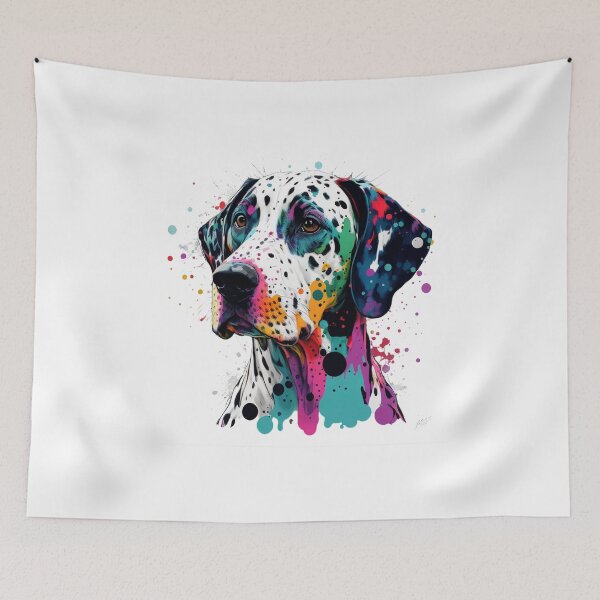 Item preview, Colorful Pop Art Dalmatian, Spotted Coach Dog Lover designed and sold by PRINTED ..