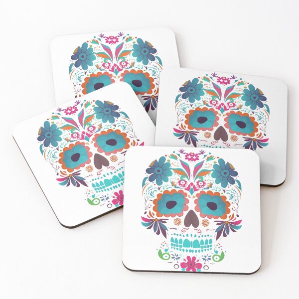 Item preview, Flower Sugar Skull - Floral Garden Skull  designed and sold by AniMangArt.