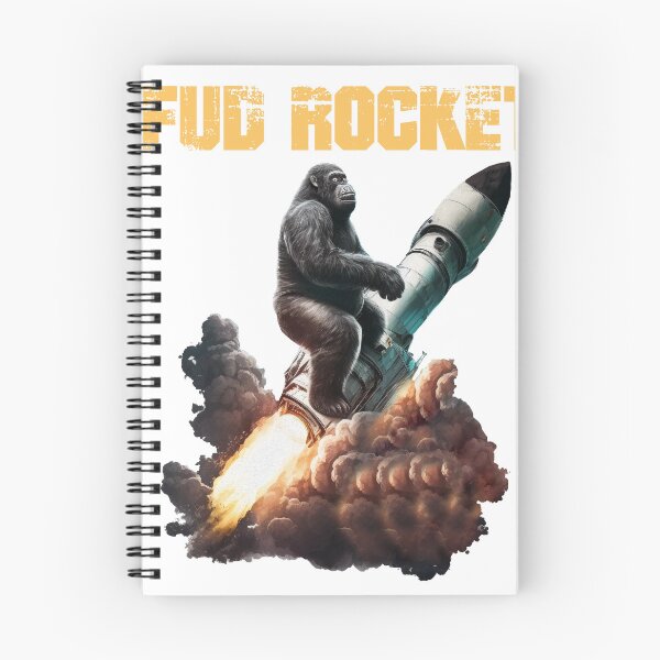 Artikelvorschau, FUD Rocket Stonk Ape KAUFEN KAUFEN KAUFEN entworfen und verkauft von Brockinator.