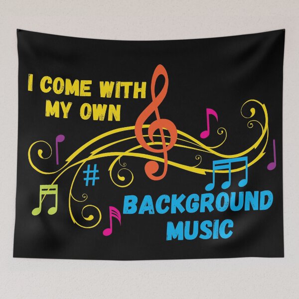 Item preview, I come with my own background music - music teacher designed and sold by EvergreenWhimsy.