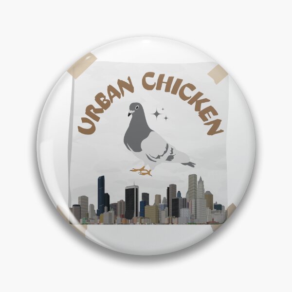 Item preview, Cuidado con los pollos urbanos designed and sold by Rueandro.