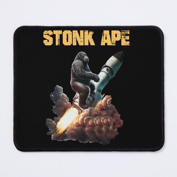 Item preview, Stonk Ape Mountain Gorilla To The Moon designed and sold by Brockinator.