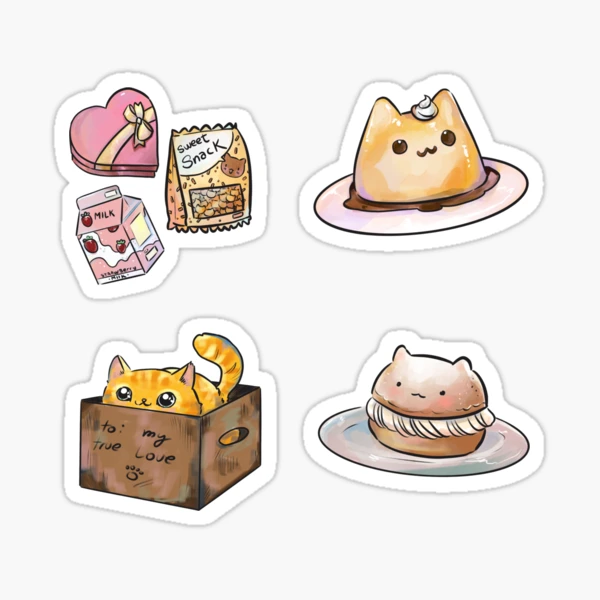 Kamio Decole Style Scrapbooking Stickers: Chinese Food – Kawaii Gifts