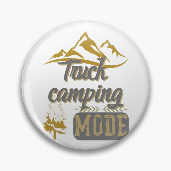 Item preview, truck camping mode, forest river sun inside tree pine designed and sold by movie-popcorn.