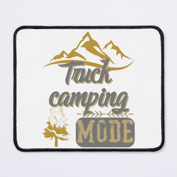 Item preview, truck camping mode, forest river sun inside tree pine designed and sold by movie-popcorn.