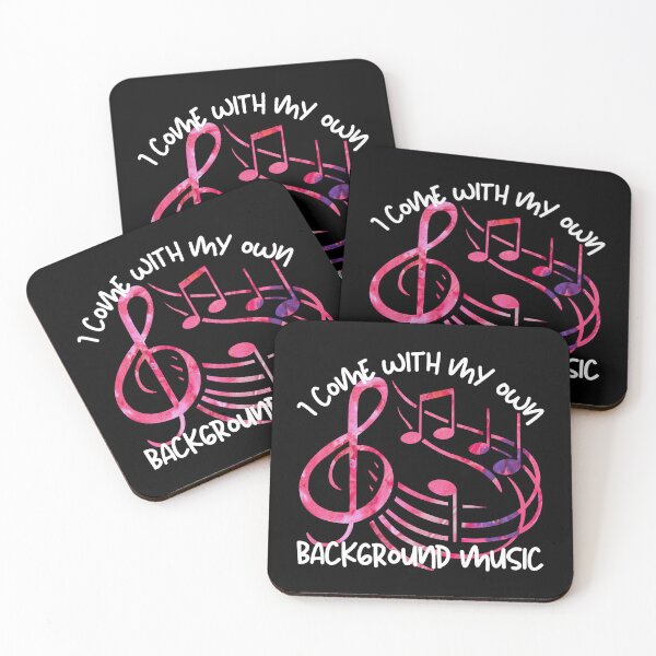 Item preview, I come with my own background music - music lover designed and sold by EvergreenWhimsy.