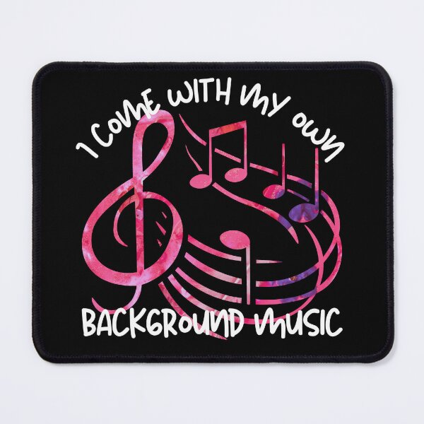 Item preview, I come with my own background music - music lover designed and sold by EvergreenWhimsy.