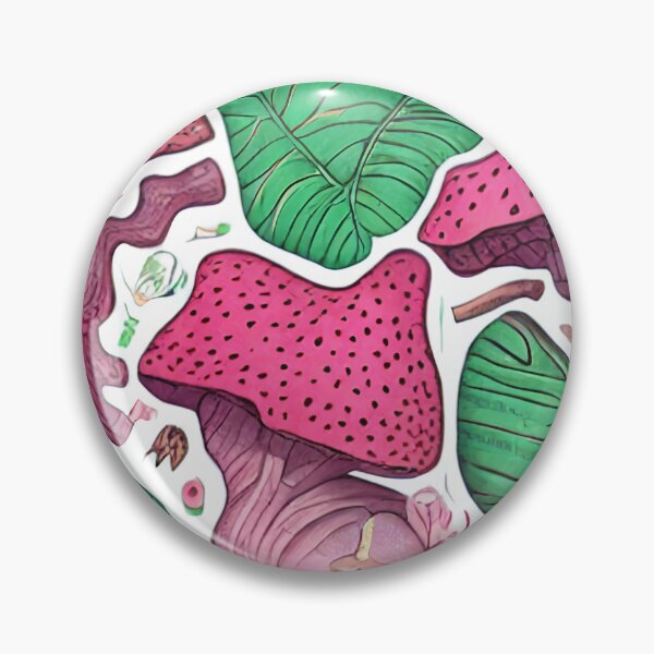 Item preview, Mushrooms and Leaves designed and sold by TheGardenArtist.