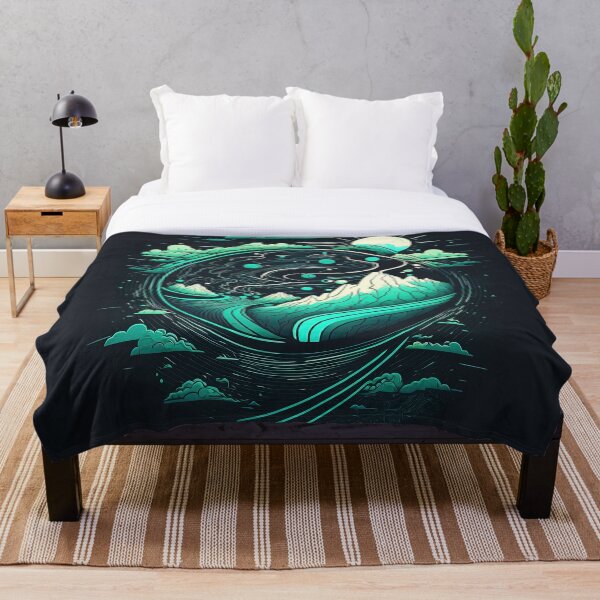 Item preview, Abstract view of planet Earth landscapes designed and sold by JazzDaniel.