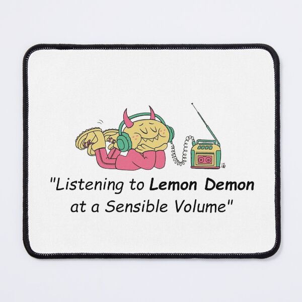 Item preview, Listening to Lemon Demon at a Sensible Volume designed and sold by Moonfy.