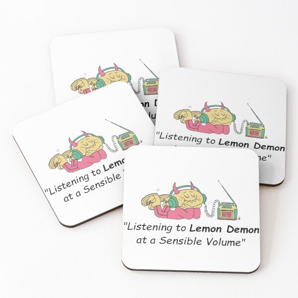 Item preview, Listening to Lemon Demon at a Sensible Volume designed and sold by Moonfy.