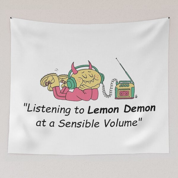 Item preview, Listening to Lemon Demon at a Sensible Volume designed and sold by Moonfy.