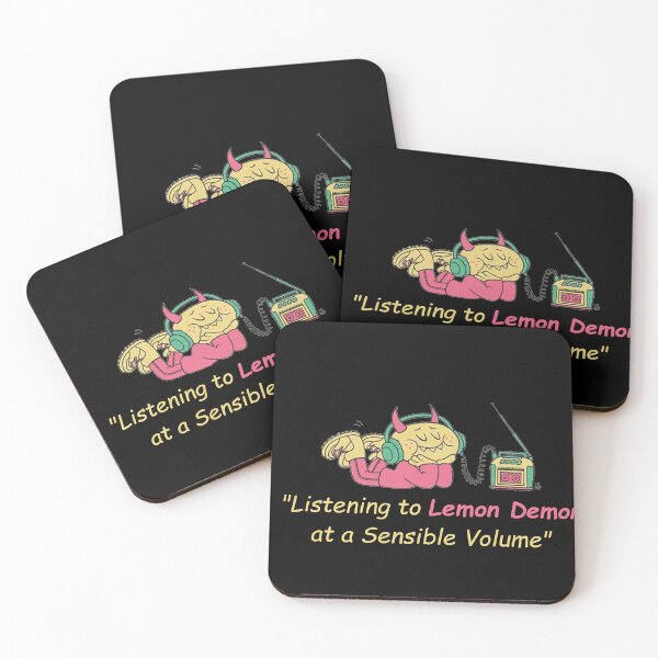 Item preview, Listening to Lemon Demon at a Sensible Volume designed and sold by Moonfy.