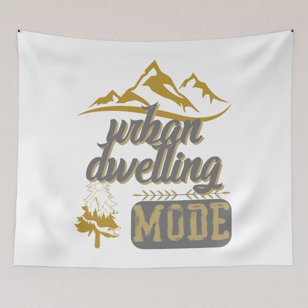 Item preview, urban dwelling mode, forest river sun inside tree pine designed and sold by movie-popcorn.